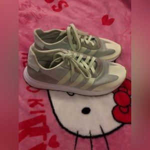 Women’s Adidas FLB Runner Aero Green running shoes (size 9)